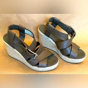 Timberland Nice Coast wedge sandal canteen women’s size 6